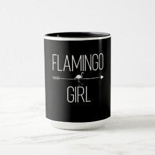 Flamingo Girl Gift For Women Bird Animal Wading Mug