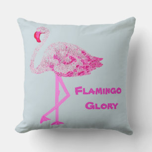 Flamingo Glory Cushion