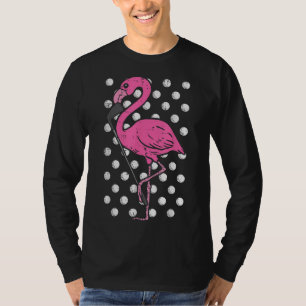 Flamingo Golf Cool Golfing Bird Animal Golfer Men T-Shirt