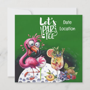 Flamingo Golf  it is time to  par tee party 