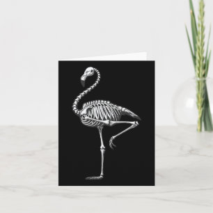 Flamingo Halloween  Card