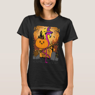 Flamingo  Halloween   Pumpkin Flamingo Halloween T-Shirt