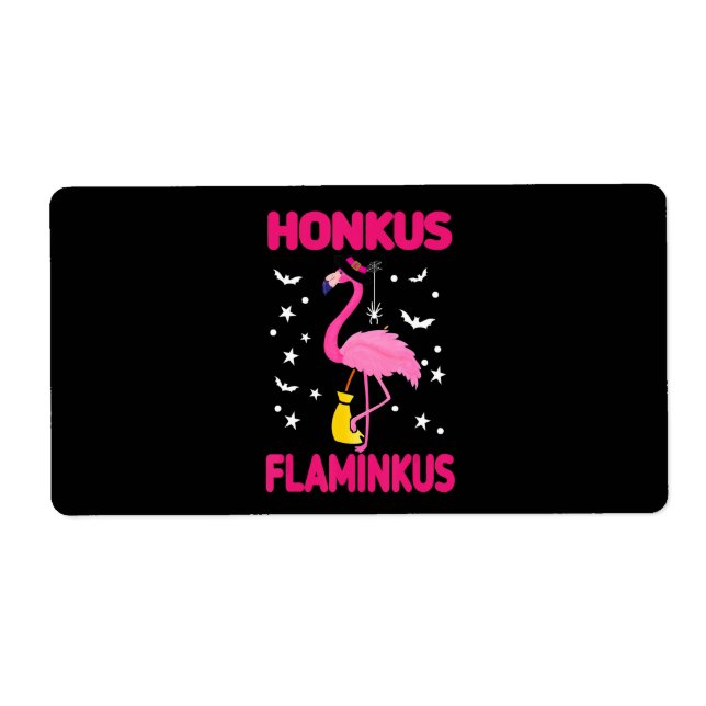 Flamingo |Honkus Flaminkus Gift Halloween Flamingo (Front)