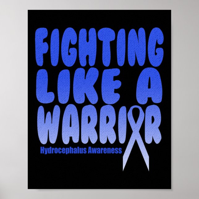 Flamingo Hydrocephalus Awareness  Poster (Front)