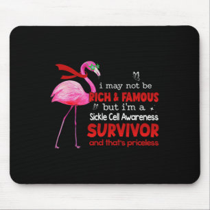 Flamingo I'm A Sickle Cell Survivor That's Pricele Mouse Mat