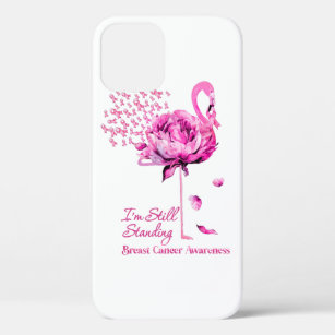 Flamingo I'M Still Standing Breast Cancer Awarenes Case-Mate iPhone Case