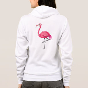 Flamingo in Cartoon Style-23654 Hoodie