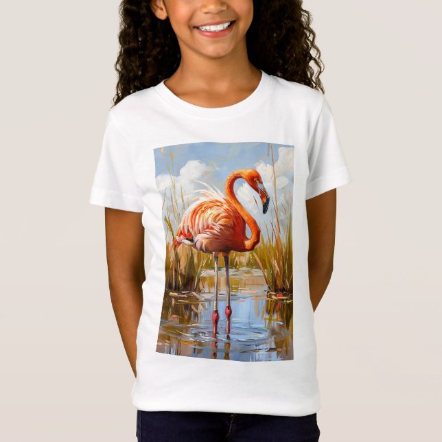 Flamingo in the Wild T-Shirt (Front)