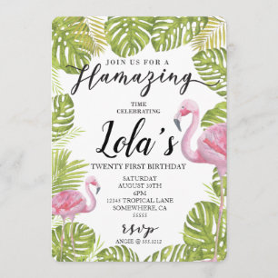 FLAMINGO INVITE