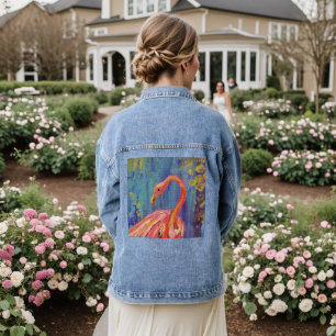 Flamingo jeans jacket