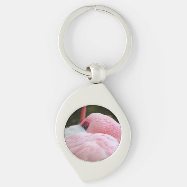 Flamingo  key ring (Front)