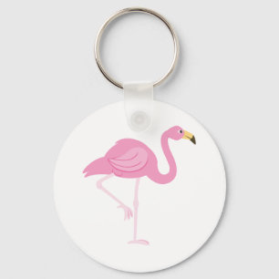 Flamingo Key Ring