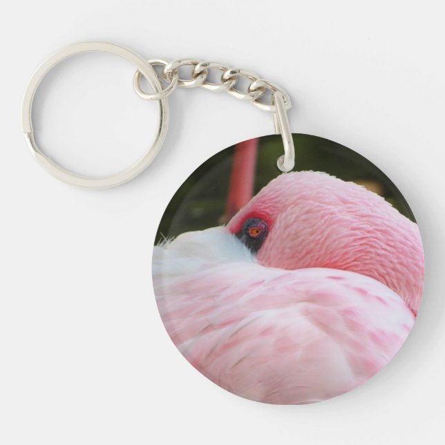 Flamingo  key ring (Front)