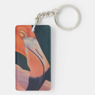 Flamingo Keychain