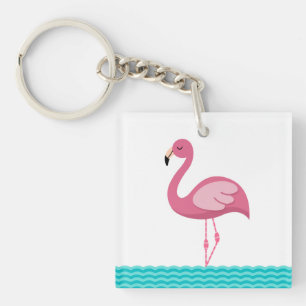 Flamingo Keychain