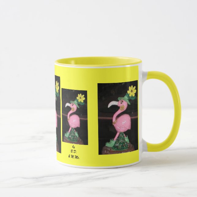 flamingo lady mug (Right)