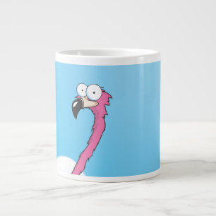 flamingo large coffee mug