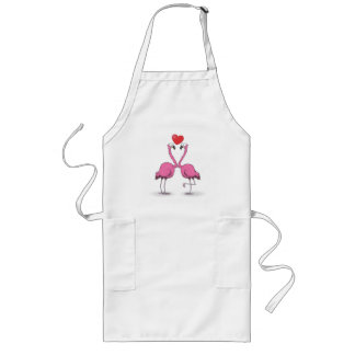 Flamingo Long Apron