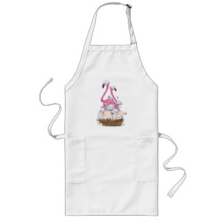 Flamingo Long Apron