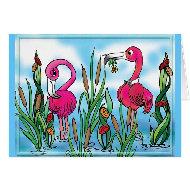 flamingo Love (Front Horizontal)