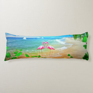 Flamingo Love Body Cushion