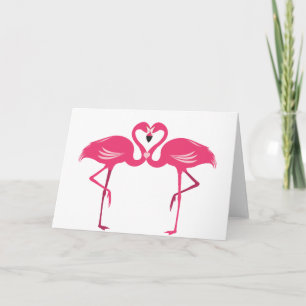 Flamingo Love Card