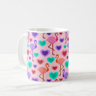 Flamingo love coffee mug