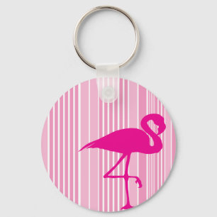 Flamingo Love Key Ring