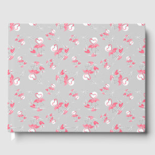 Flamingo Love Multi guest book