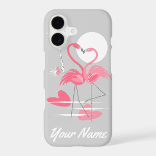 Flamingo Love Name iPhone 7 case