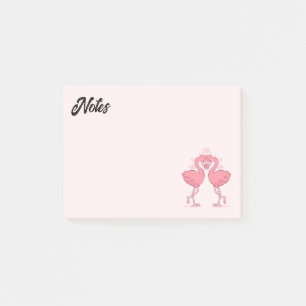 Flamingo Love Post-it Notes