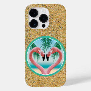 Flamingo Love (Tropical Valentine) Case-Mate iPhon iPhone 14 Pro Case