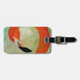 Flamingo Luggage Tag