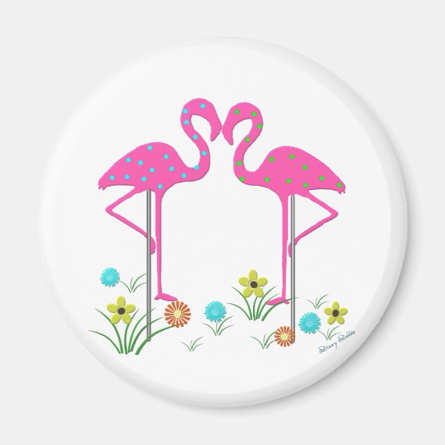 Flamingo Magnet (Front)