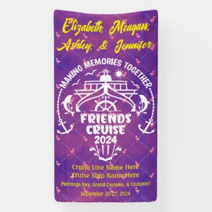 Flamingo Making Memories Together Friend Cruise Banner