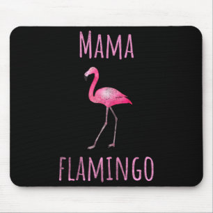 Flamingo mama tropical bird summer animal zoo mouse mat