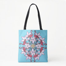 Flamingo Mandala- tote