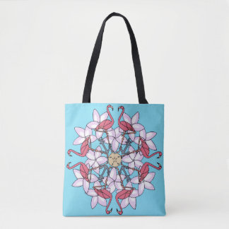 Flamingo Mandala- tote