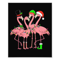 Flamingo Merry Christmas Funny Flamingo Lover Gift