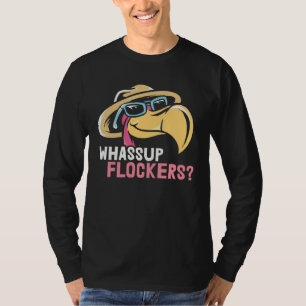 Flamingo motif for garden and pool with saying T-Shirt