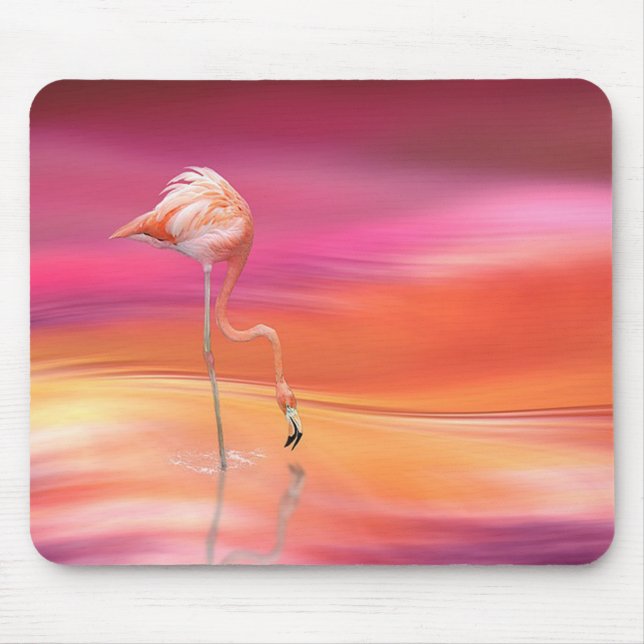 Flamingo Mouse Mat (Front)