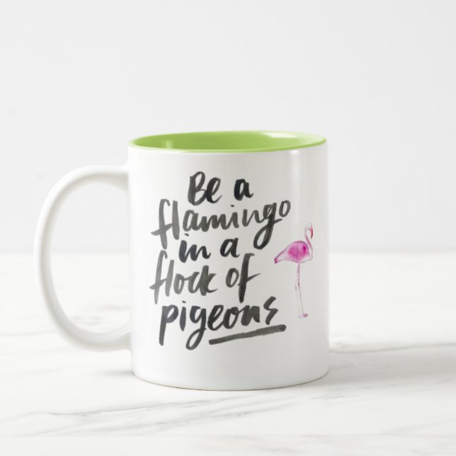 flamingo mug (Left)
