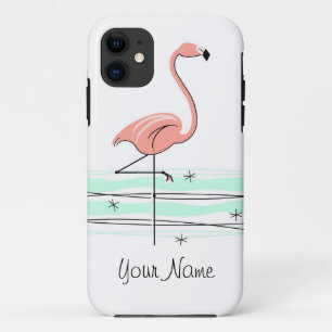 Flamingo 'Name' iPhone 5 case