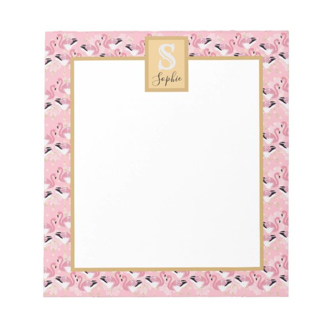 Flamingo Notepad (Front)