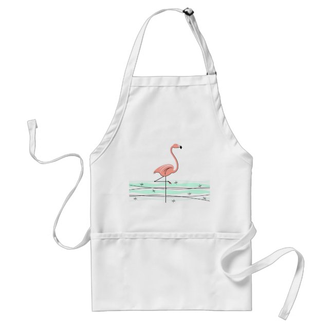 Flamingo Ocean apron (Front)