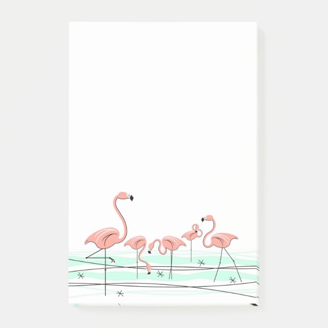 Flamingo Ocean Group post-it Notes (Front)