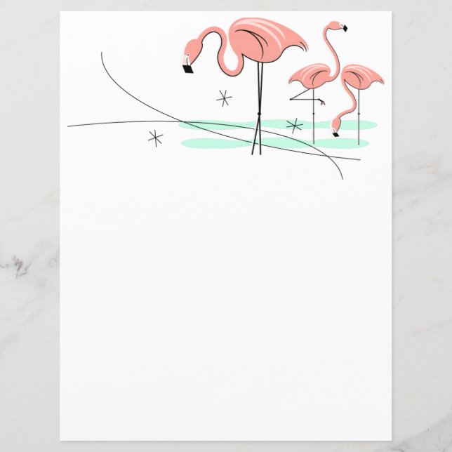 Flamingo Ocean Trio  (Front)