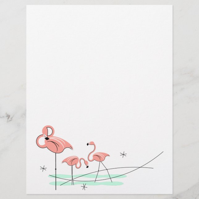 Flamingo Ocean Trio (Front)