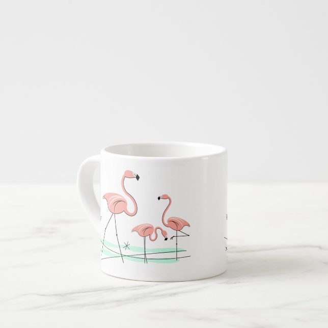 Flamingo Ocean Trio 2 espresso mug (Front Left)