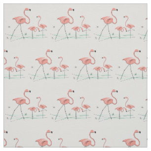 Flamingo Ocean Trio 2 fabric
